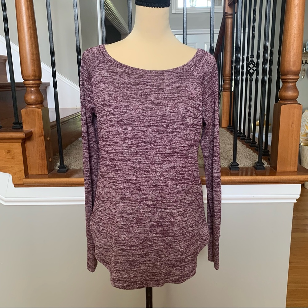 Athleta Long Sleeve Purple Sweater Sz Small